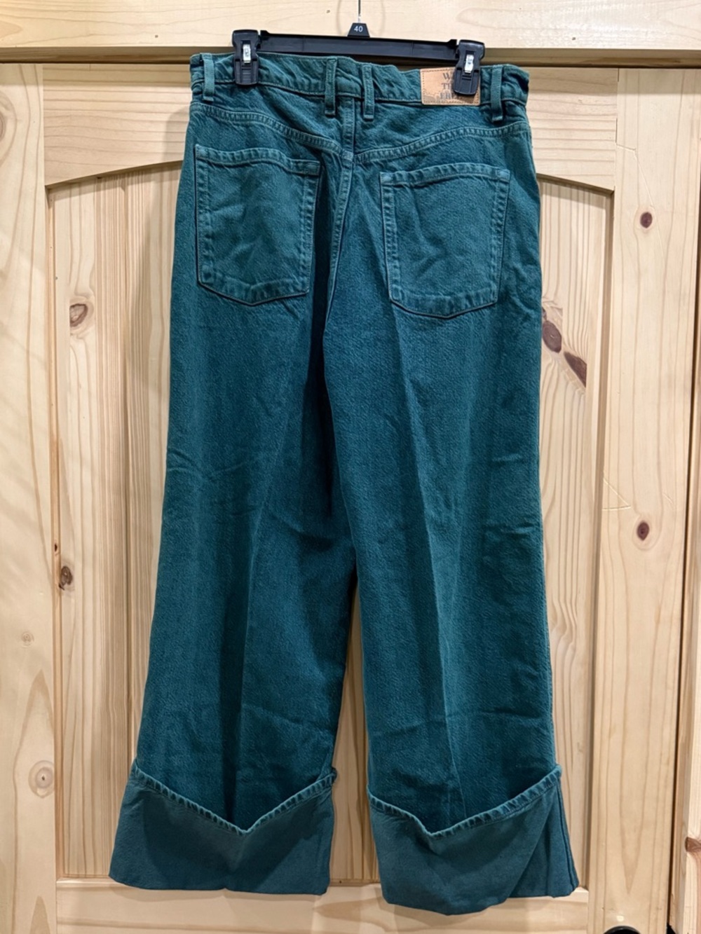 Free People 'We The Free' Final Countdown Wide-Leg Jeans - Picture 6 of 7